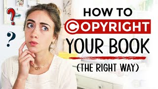 How to Copyright Your Book (stepbystep tutorial) + Answering YOUR Copyright Questions