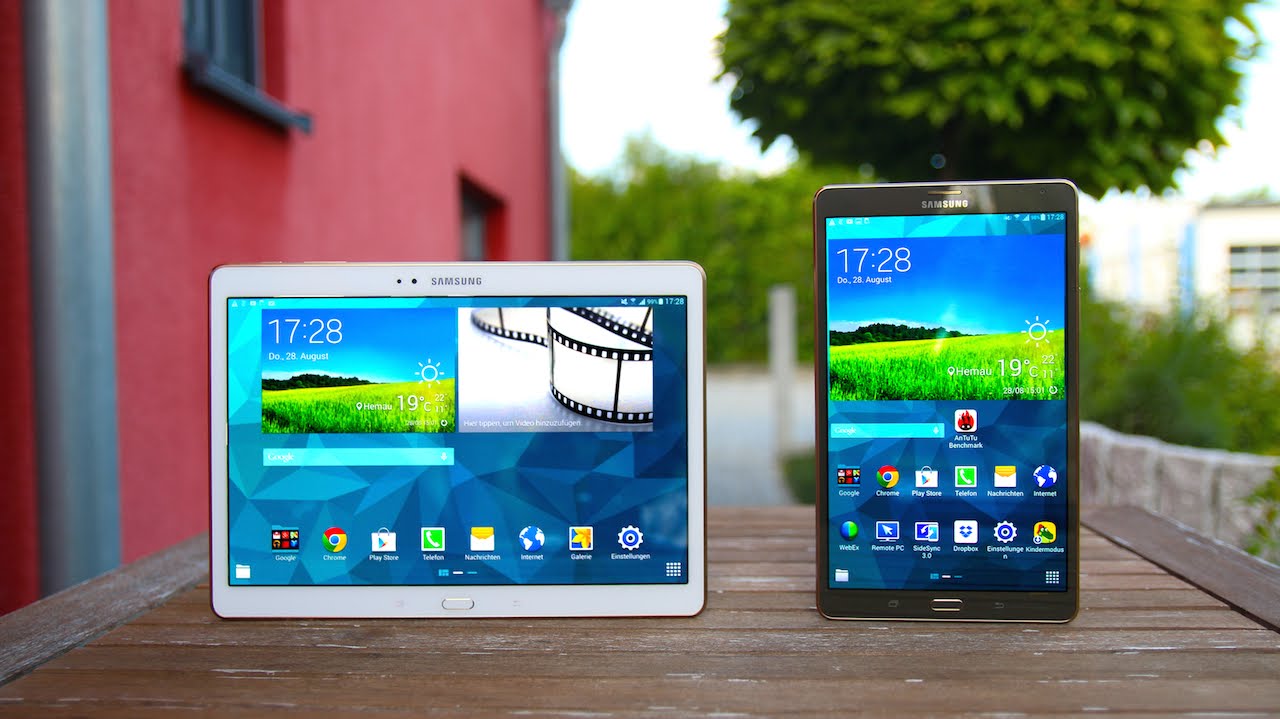 Review: Samsung Galaxy Tab S 8.4  10.5 Deutsch  SwagTab  YouTube