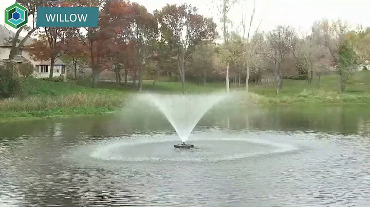 6-in-1 Floating Aerator Fountain | Water Garden UK