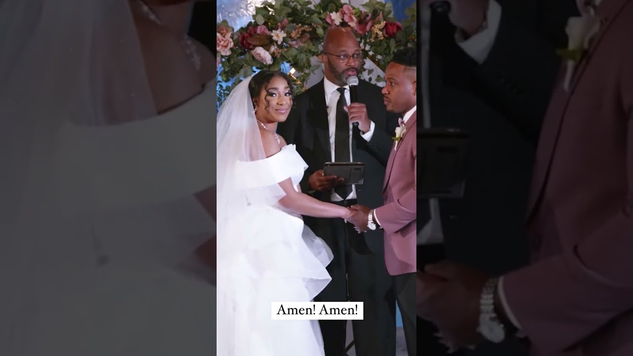 The Wedding Officiant Speaking On Behalf Of Bride And Groom Funny Moment Weddingmoments