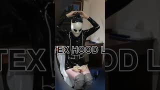 MASK DE ETCETERA LATEX HOOD LAYER Part3-1 Trailer #shorts  #disguise #rubber  #latexsuit