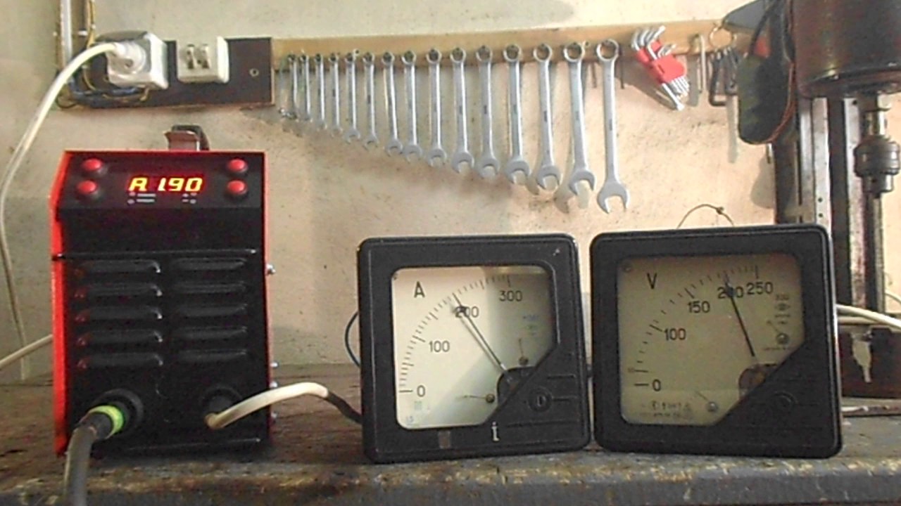 SSVA 160 2 максимальный ток, сеть 240 Вольт - YouTube