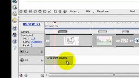 Adding Sound in Storyboard Pro 4.2 - Part 2: Sound Clips