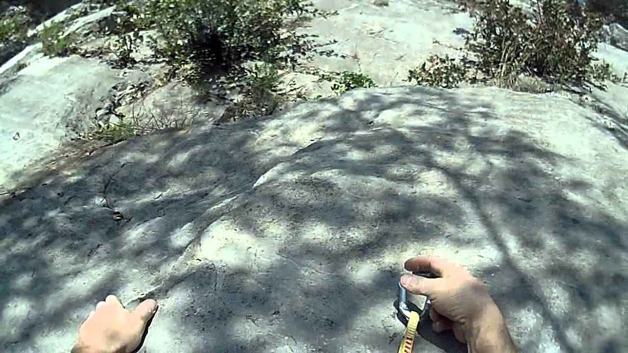 Predore: Gabriele arrampica