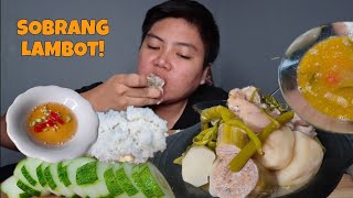 SINIGANG NA PATA NG BABOY WITH PATISMANSI SILI