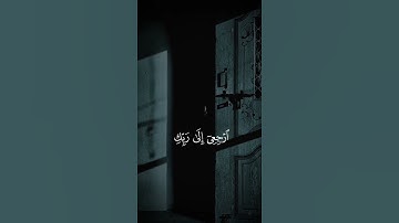 يا أيتها النفس المطمئنة = سورة الفجر = #سعد_الغامدي #quran