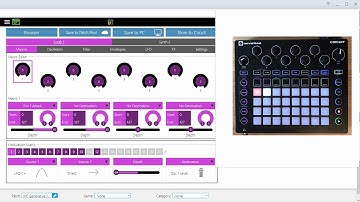 Novation Circuit Generative Patch Load and Save by Waveformer