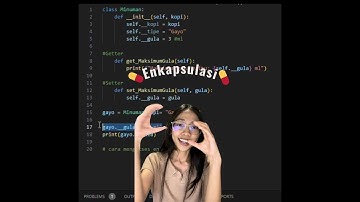 1 menit paham konsep Encapsulation OOP Python (Bahasa Indonesia)