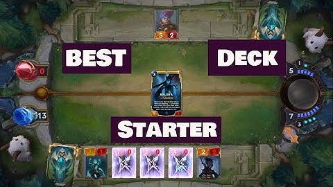 Best Starter Deck  For  Beginners To Jumpstart Your Climb In LEGENDS OF RUNETERRA | Rank Matches
