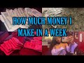 ‼️A WEEK IN MY LIFE AS A STRIPPER ~ WEEKLY  MONEY COUNT !‼️#stripper #strippervlog #moneycount