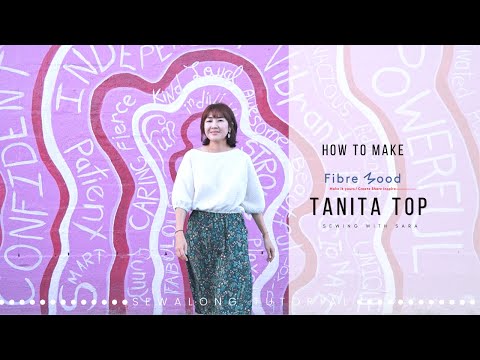 Tanita Top by Fibre Mood | Sew Along Tutorial from Sewing Therapy