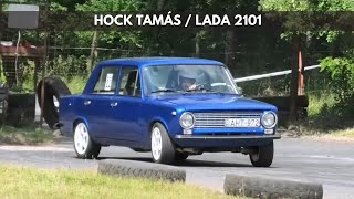 Hock Tamás / Lada 2101 / Bakonyszentlászló Szlalom 2.forduló 2024.  TheLepoldMedia