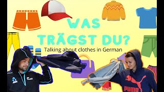 Talk about clothes in German #adjektive #adjektivendungen Talk about clothes in German #adjektive #adjektivendungen