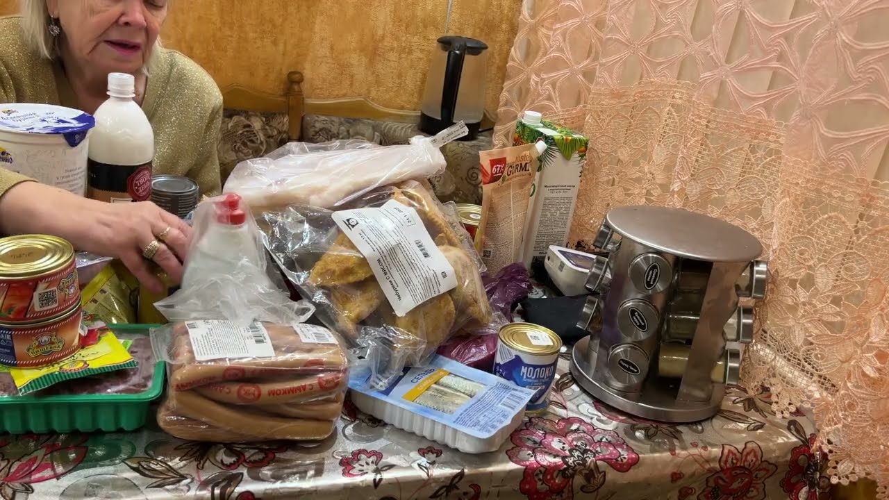 Жизнь на пенсии. Затарились по полной...