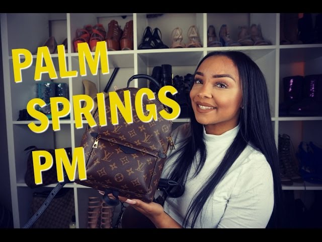 WHAT'S IN MY BAG 2019! LOUIS VUITTON PALM SPRINGS PM 