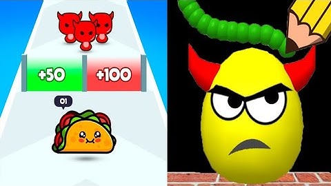 DJ Music Run VS Draw To Smash - All Levels SpeedRun Gameplay Android iOS Ep1