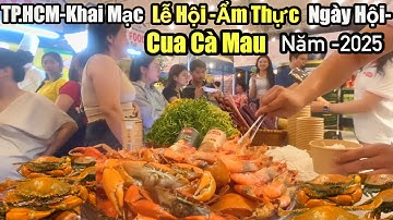 “Đến nhà Văn Hoá Thanh Niên ,phường Saigon ,thưởng thức Ẩm thực -Ngày hội Cua Cà Mau năm 2025 “
