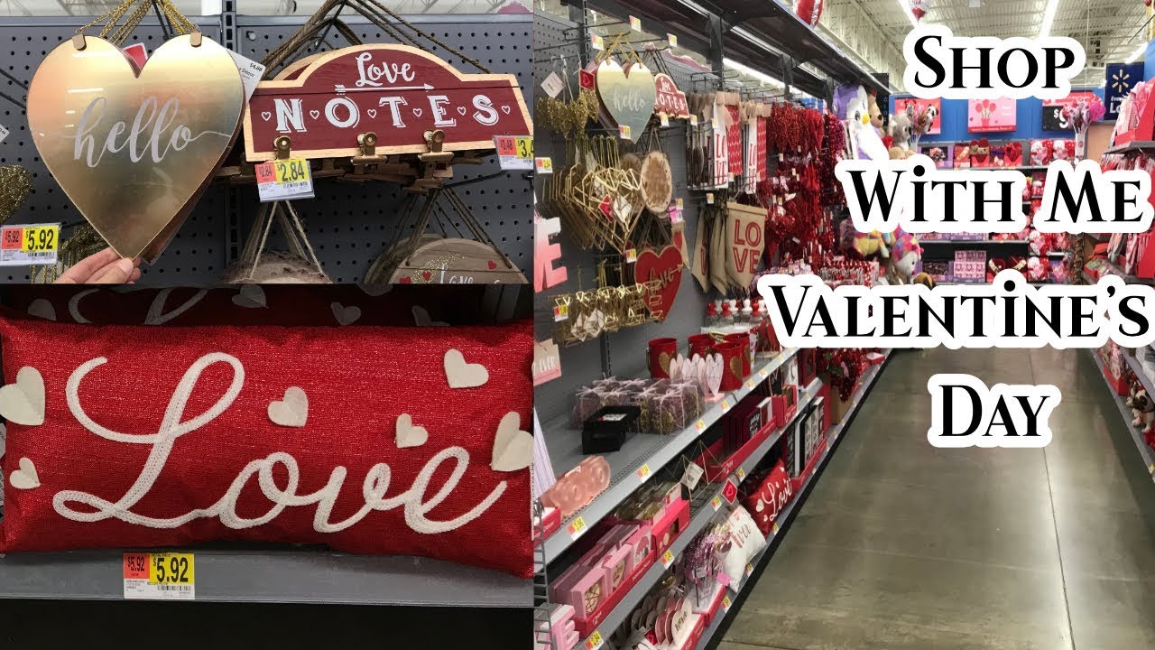 Valentine’s Day Décor 2018 Shop With Me Walmart & Target♥️💝 YouTube