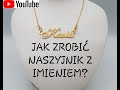 Jak zrobić naszyjnik z imieniem? | How to make a silver necklace with name? Laser fiber | Puk Welder