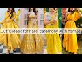 current trending outfit ideas for haldi ceremony with names||THE TRENDY GIRL