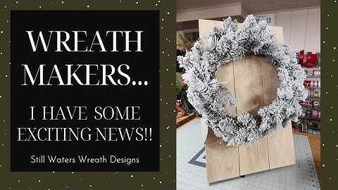 WREATH MAKING TABLE TOP EASEL | I