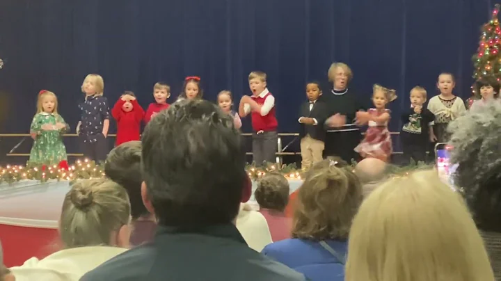 Tates Preschool 3 Christmas Concert
