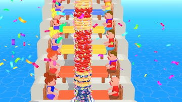 Pancake Run All Levels Mobile Gameplay Walkthrough - Update iOS, Android Game