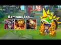 Thebausss rammus strategy is too good 1300 armour