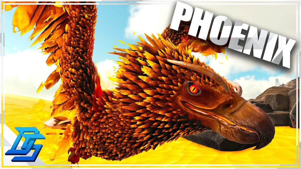 How To Tame The New Phoenix Where To Find It Ark Survival Evolved Youtube