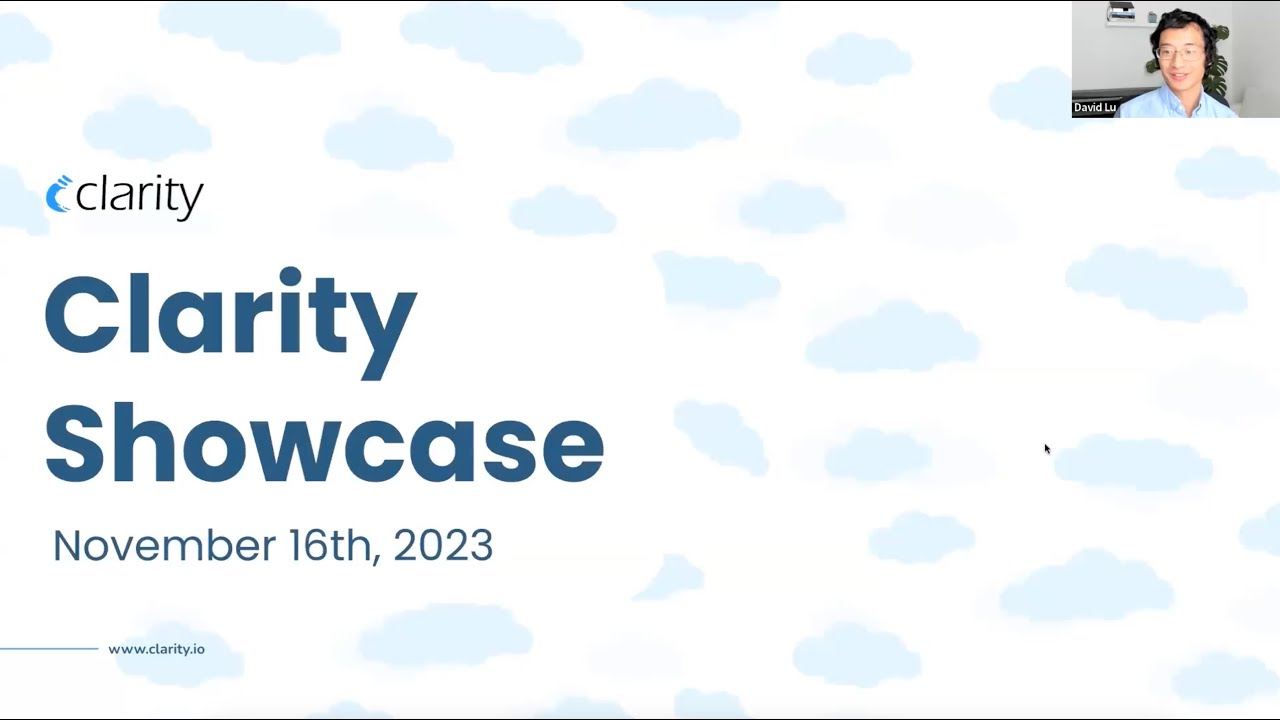 2023 Clarity Showcase - YouTube