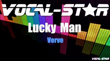 The Verve - Lucky Man (Karaoke Version) with Lyrics HD Vocal-Star Karaoke