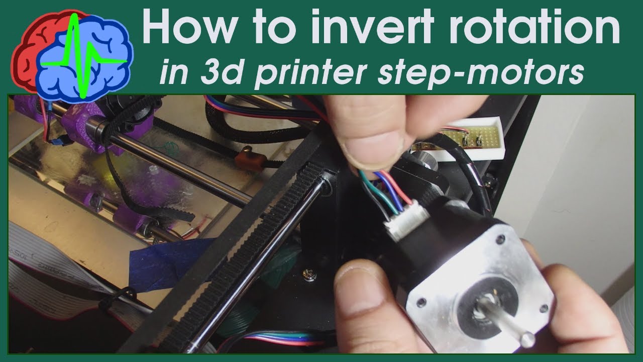 How To Invert Step Motors Rotation  - 3D Printers - Ita Sub En