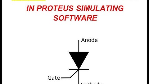 CLASS C COMMUTATION OF SCR IN PROTEUS SIMULATING SOFTWARE