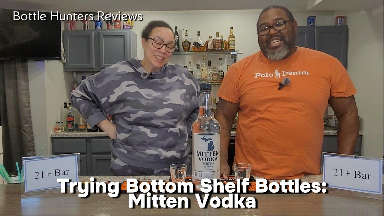 Trying Bottom Shelf Bottles: Mitten Vodka #bottlehuntersreviews