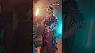 Swayamvara Silks Shoot bts ft. Monisha Mohan