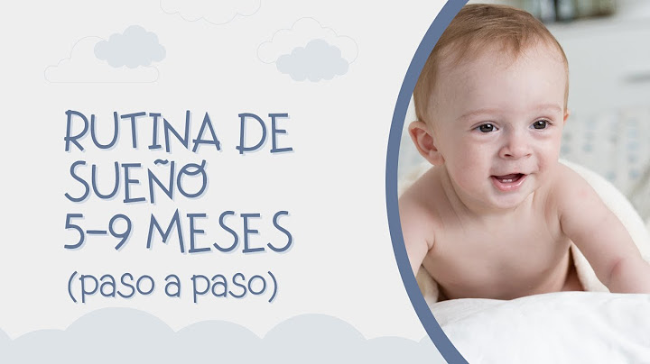 Copia esta rutina para dormir a tu bebé de 5 a 9 meses