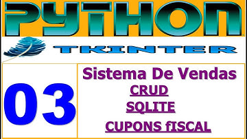 Curso Programação - Sistema de vendas em python tkinter - 03