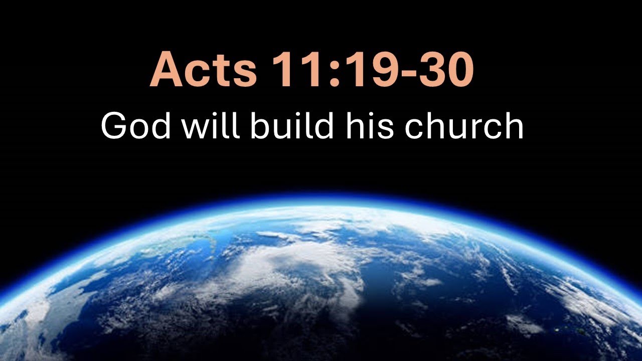 Acts 11:19-30