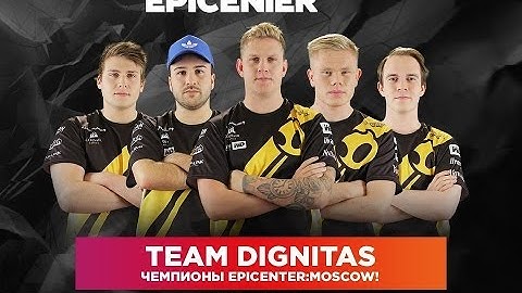 #Epicenter Grand Final CS:GO @ dignitas winning moment`s EPICENTER: Moscow.