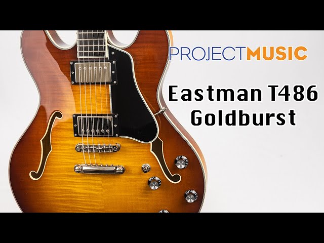 Eastman T486 Goldburst - YouTube