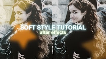 how to do soft transition style edits | after effects