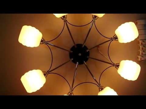 Потолочная люстра с восемью рожками «LGO» LSP-0154 Потолочная люстра с восемью рожками «LGO» LSP-0154