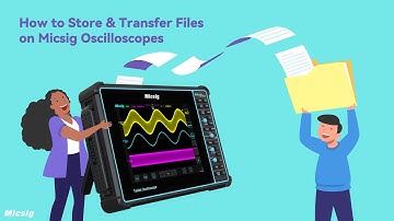 How to Store & Transfer Files on Micsig Oscilloscopes