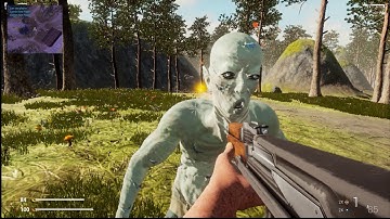 Zombie game in Unreal engine