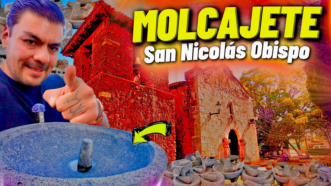 Donde la PIEDRA se vuelve ARTE.. MOLCAJETES de San Nicolás Obispo 🇲🇽