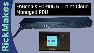 EnGenius ECP106 6 Outlet Cloud Managed PDU