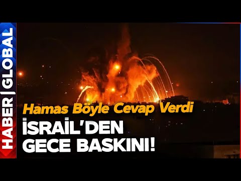 İsrail'den Gece Baskını! Kassam'dan Cevap Gecikmedi!