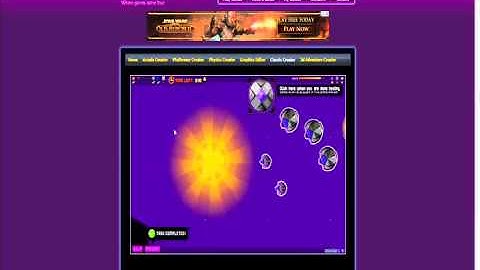 Sploder Tutorial   Classic Shooter