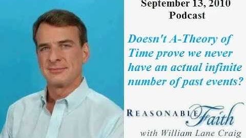 A-Theory of Time vs Actual Infinite Past Events