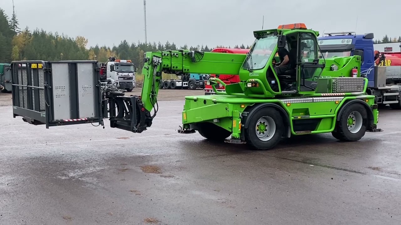 Teleskoplastare Merlo 45.21 med redskap